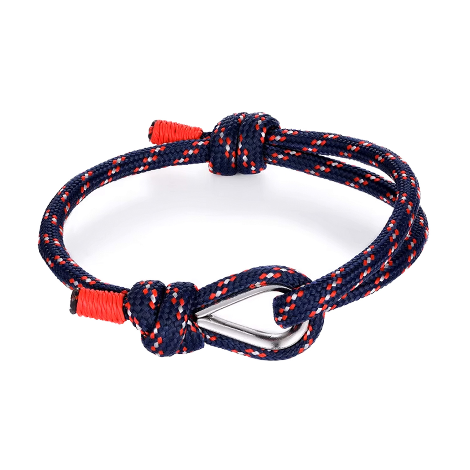 Nautische trouwarmband Donkerblauw